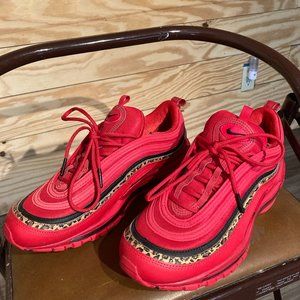 Nike Air Max 97 Leopard Pack Red Size 10